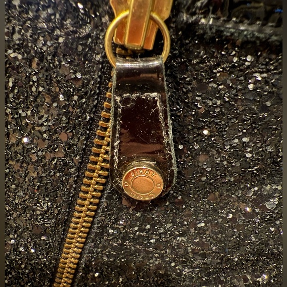 Chic Jimmy Choo glitter high-tops with gold hardware. Excellent condition Sz 38 - Picture 5 of 8